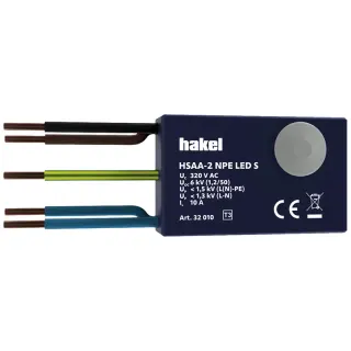 HSAΑ-2 NPE LED S | SPD Τ3 | Απαγωγός Υπερτάσεων για Φωτιστικά LED | Hakel®