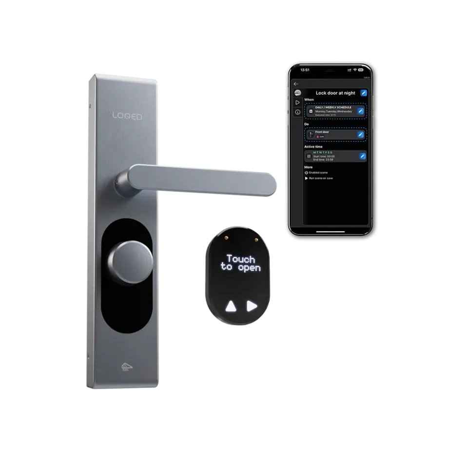 LOQED Touch Smart Lock Silver Edition – EAN 8719326820101