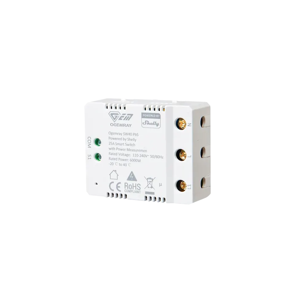 Ogemray Smart relay 25A – EAN 3800238070885