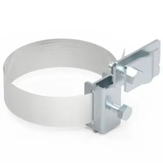 ΑΝΟΞΕΙΔΩΤΟ ΚΟΛΑΡΟ Φ 80 – max 160mm | Αγωγό Φ8-10mm Ss V2A (AISI 304)