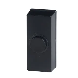 ΕΝΣΥΡΜΑΤO ΜΠΟΥΤΟΝ ΚΟΥΔΟΥΝΙΟΥ | ΜΑΥΡΟ | Μ2.3cm x Υ5.4cm x Π1.4 cm