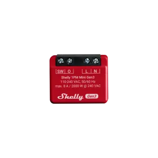 Shelly 1PM Mini Gen3 – EAN 3800235261590