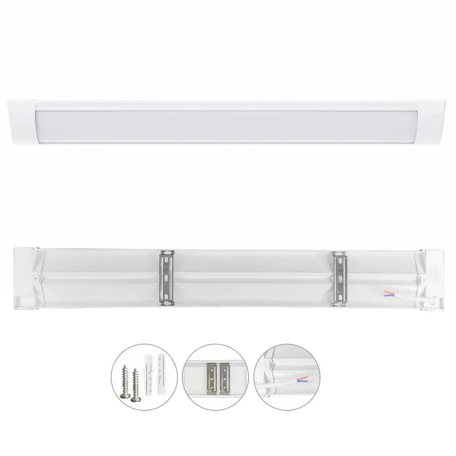 LED FLAT BATTEN 26W | 6500k | 2700lm | 880x76xh25mm | {enjoysimplicity}™