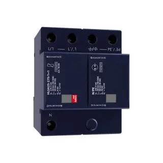 HSLA25-275/1+1 | SPD T1+T2+T3 | ΑΝΤΙΚΕΡΑΥΝΙΚΟ ΠΑΛΜΙΚΟΥ ΡΕΥΜΑΤΟΣ & ΠΡΟΣΤΑΤΕΥΤΙΚΟ ΥΠΕΡΤΑΣΗΣ | Schirtec®