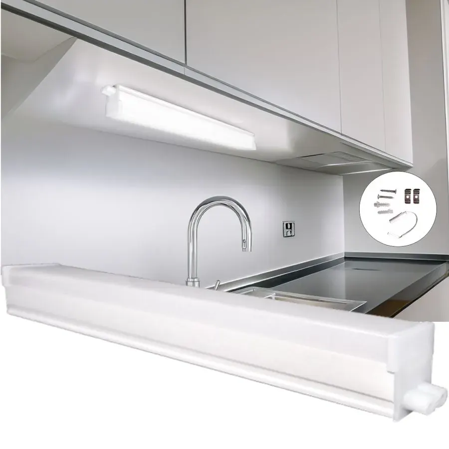 LED T5 Batten Square 10W | 870lm | 4000k | 882x24xh35.6mm | {enjoysimplicity}™