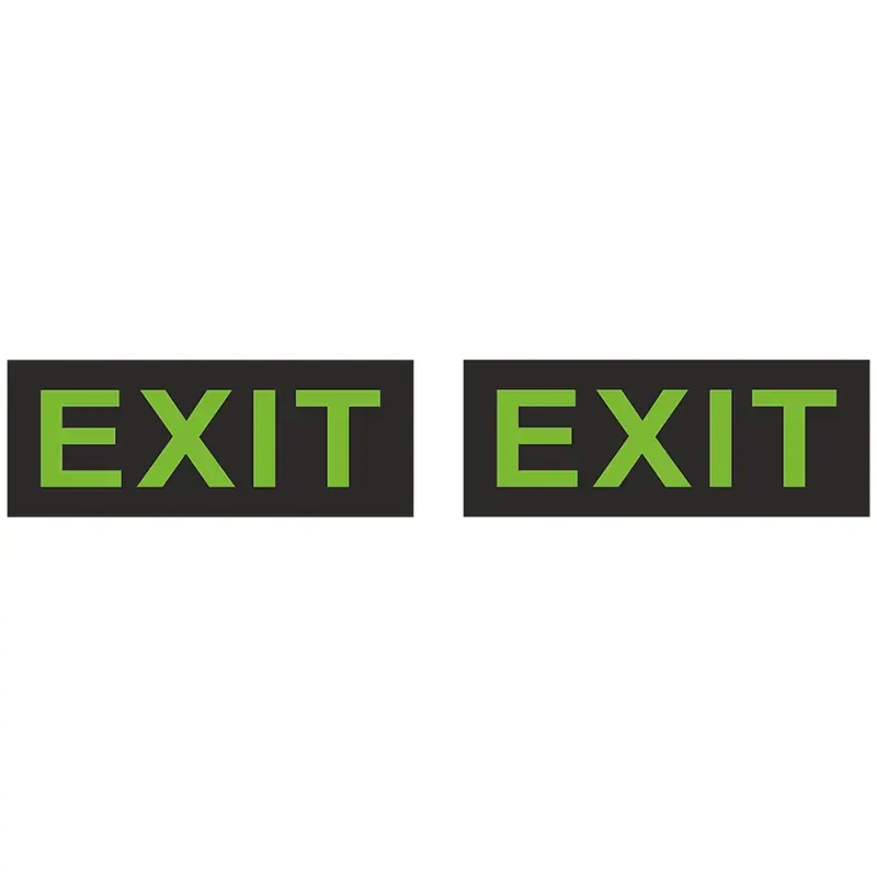 LED EMERGENCY 1.5W | 2ΠΛΗΣ ΟΨΗΣ EXIT | 354x24xh145 | 1.5h | charge@<24h | {enjoysimplicity}™