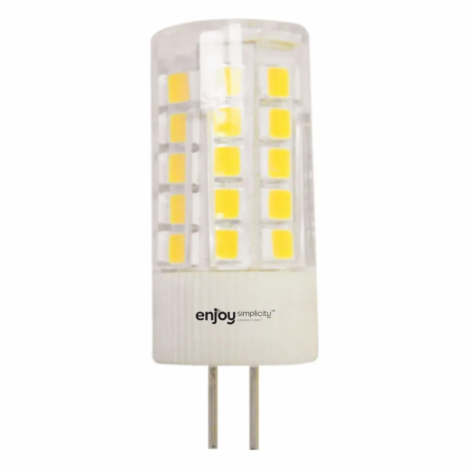 LED G4 AC/DC12V | 5W(>50W) | 3000k | 400lm | {enjoysimplicity}™