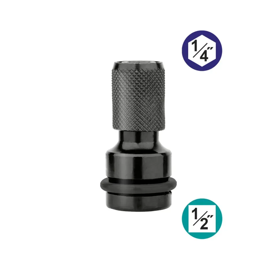 Αντάπτορας με Υποδοχή 1/2″ και Έξοδο 1/4″ για Κατσαβιδόμυτες