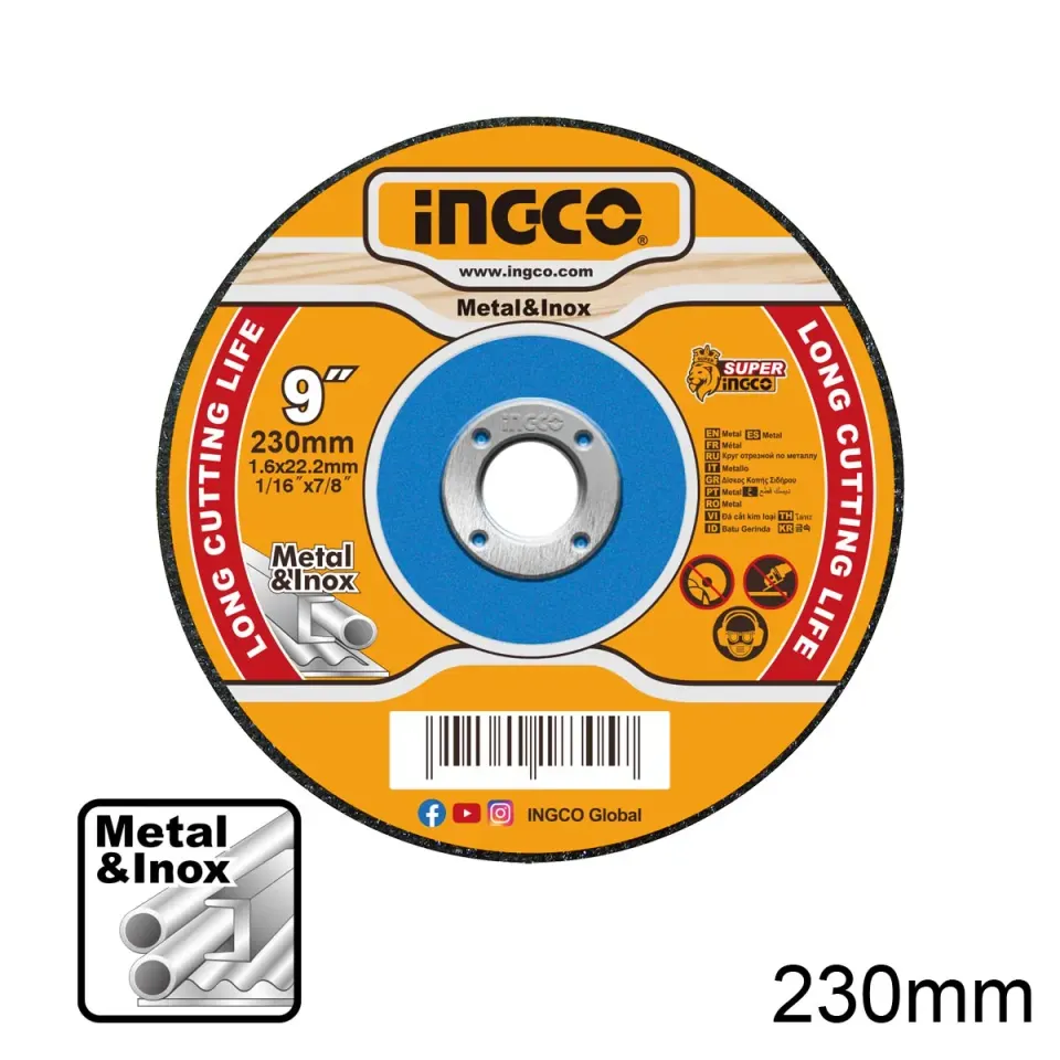 Δίσκοι Κοπής Σιδήρου INOX 230mm x 1.6mm