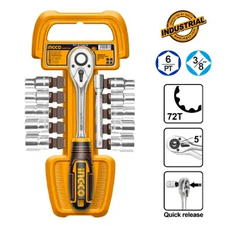 Καρυδάκια 3/8″ Σετ 12 τεμ.