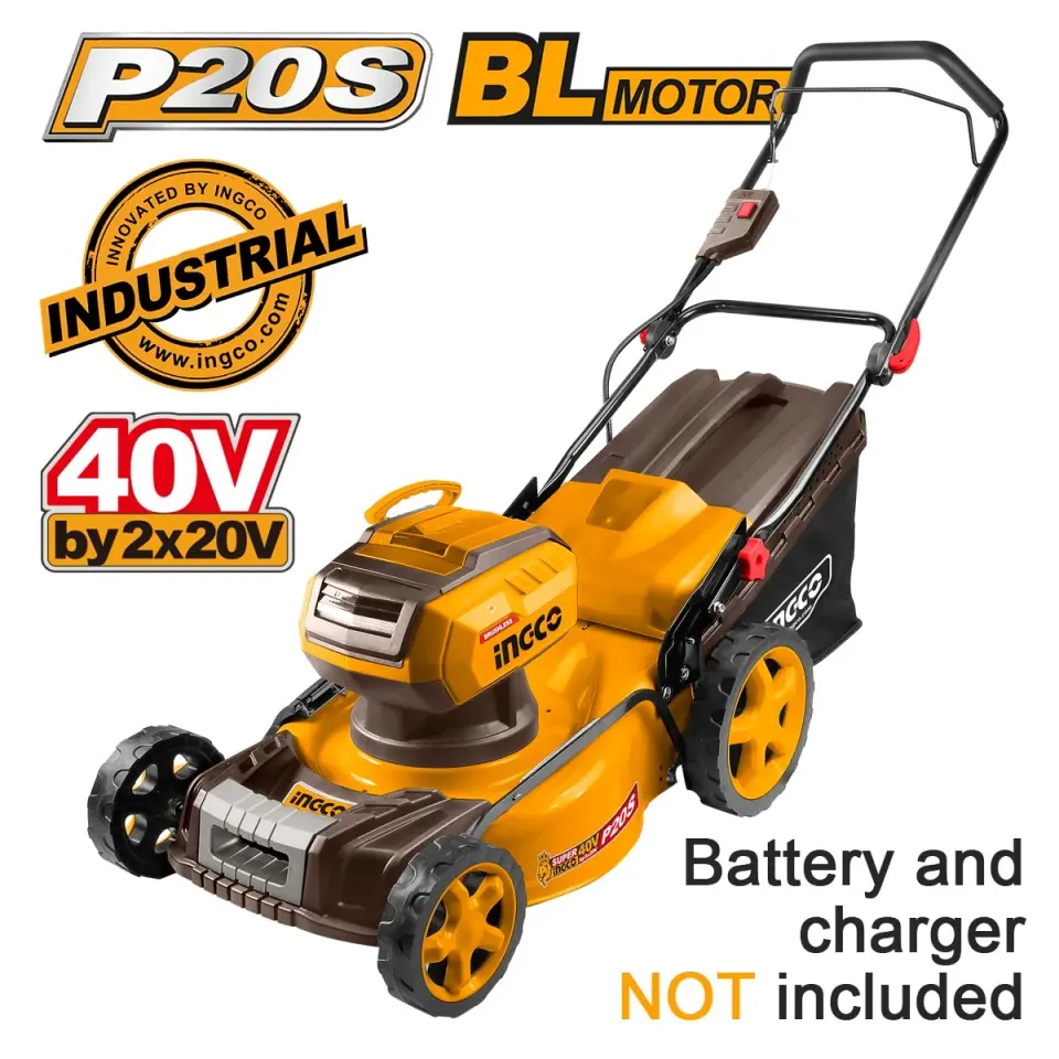 Μηχανή Γκαζόν Μπαταρίας 18″ 2x20V Li-Ion SOLO