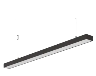 LED ΓΡΑΜΜΙΚΑ ΟΙΚΟΝΟΜΙΚΑ 32W | 6500k | 3050lm | 1200x155xh45mm | ΜΑΥΡΟ | {enjoysimplicity}™