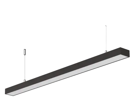 LED ΓΡΑΜΜΙΚΑ ΟΙΚΟΝΟΜΙΚΑ ΔΥΝΑΤΑ 40W | 6500k | 3800lm | 1200x205xh45mm | ΜΑΥΡΟ | {enjoysimplicity}™