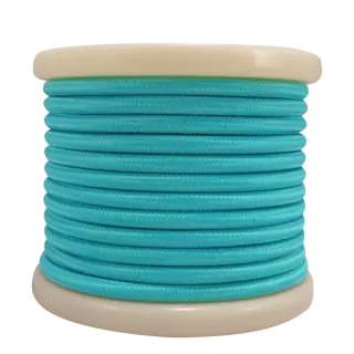 Textile Cable 2×0.75mm²- ρολό 10mt – Γαλάζιο