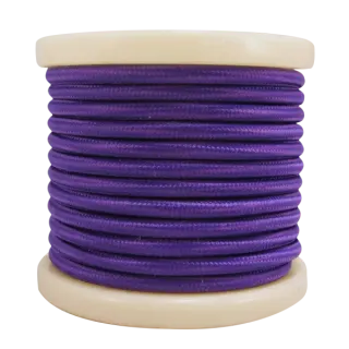 Textile Cable 2×0.75mm²- ρολλό 10mt – ΜΩΒ ΣΚΟΥΡΟ