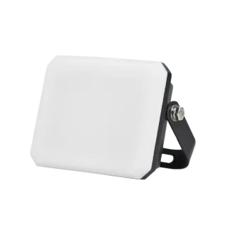 LED PC OPALcover 10W | 6500k | 1100lm FLOODLIGHT ALUM.220-240~IP65 | BLACK | {enjoysimplicity}™