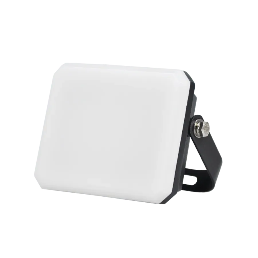 LED PC OPALcover 10W | 6500k | 1100lm FLOODLIGHT ALUM.220-240~IP65 | BLACK | {enjoysimplicity}™