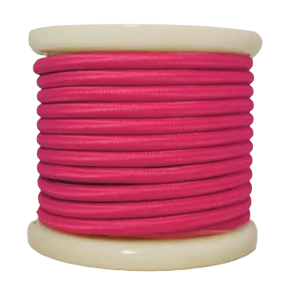 Textile Cable 2×0.75mm²- ρολλό 10mt – ΜAGENTA