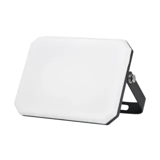 LED PC OPALcover 20W | 4000k | 2200lm FLOODLIGHT ALUM.220-240~IP65 | BLACK | {enjoysimplicity}™
