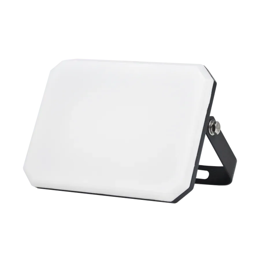 LED PC OPALcover 20W | 4000k | 2200lm FLOODLIGHT ALUM.220-240~IP65 | BLACK | {enjoysimplicity}™