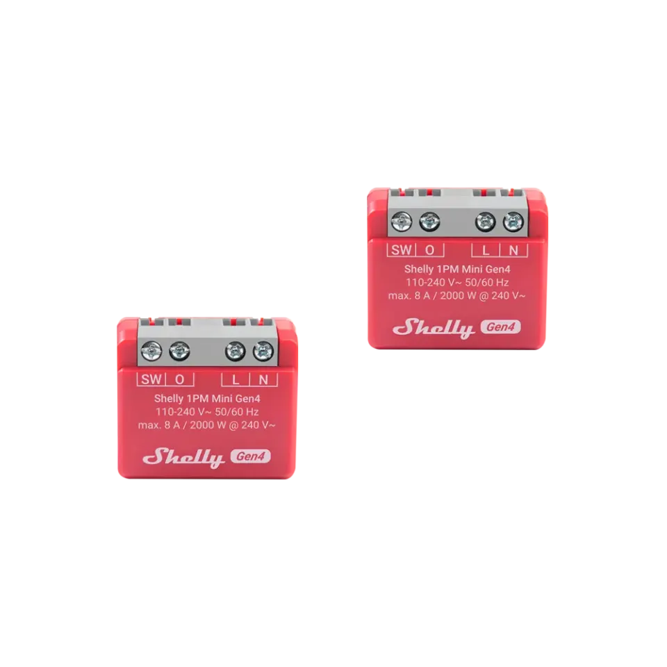 Shelly 1PM Mini Gen4 2-pack – EAN 3800238070816
