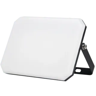 LED PC OPALcover 50W | 6500k | 5500lm FLOODLIGHT ALUM.220-240~IP65 | BLACK | {enjoysimplicity}™
