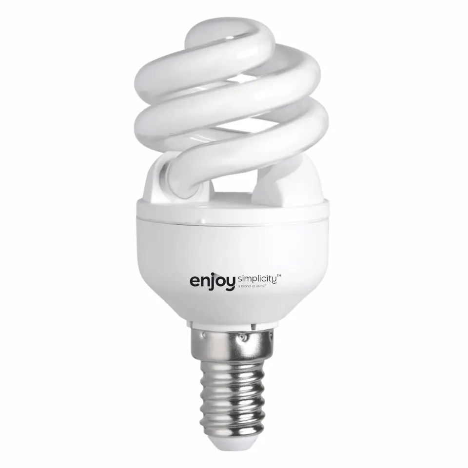 T2 extra slim spiral | 9W(>42W)Ε14 | 6500k | 465lm | {enjoysimplicity}™