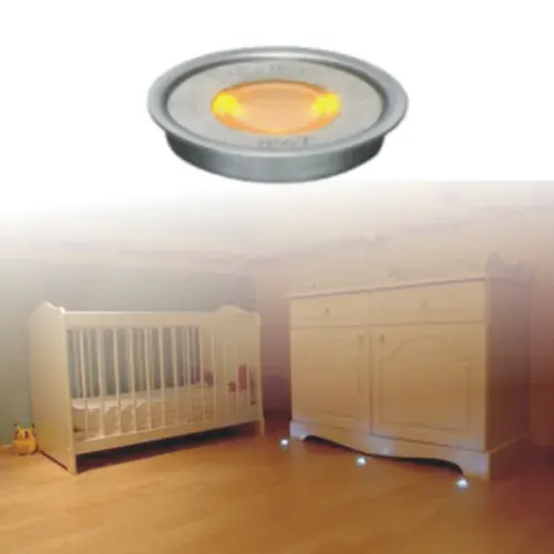 ΕΥΕLED® ΣΕΤ 5 ΜΟΝΑΔΕΣ ΣΩΜΑ: INOX LED: 0,3W ΚΕΧΡΙΜΠΑΡΕΝΙΟ