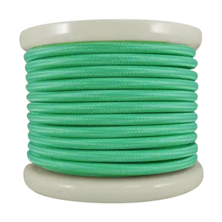 Textile Cable 2×0.75mm²- ρολλό 10mt – Φυστικί