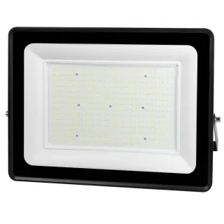 LED 400W | 6500k | 32000lm FLOODLIGHT CAST ALUM.100-265V~IP65 GLASScover | BLACK | {enjoysimplicity}™
