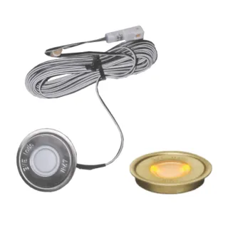 ΕΥΕLED® ΣΕΤ 8 ΜΟΝΑΔΕΣ ΣΩΜΑ: ΧΡΥΣΟ LED: 0,3W ΚΕΧΡΙΜΠΑΡΕΝΙΟ