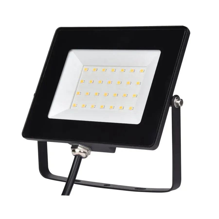 LED 30W | 4000k | 2700lm FLOODLIGHT IP65 | BLACK{enjoysimplicity}™