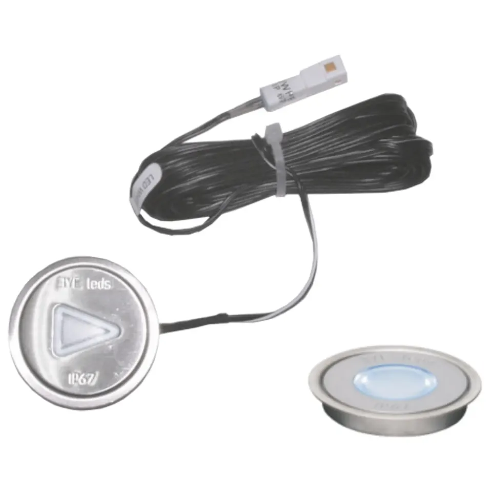 ΕΥΕLED® ΠΟΡΕΙΑΣ ΣΕΤ 5 ΜΟΝΑΔΕΣ ΣΩΜΑ: INOX – LED: 0,3W ΛΕΥΚΟ