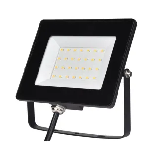 LED 30W | 6500k | 2700lm FLOODLIGHT IP65 | BLACK | {enjoysimplicity}™