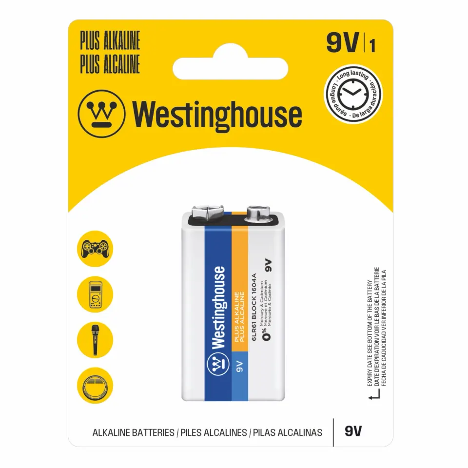 6LR61-BP1N | Plus Alkaline – 9V – Blister 1ps