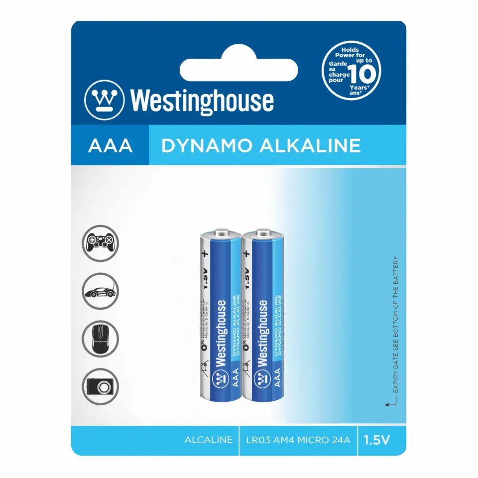 LR03-BP2 | Dynamo Alkaline – AAA – Blister 2pcs