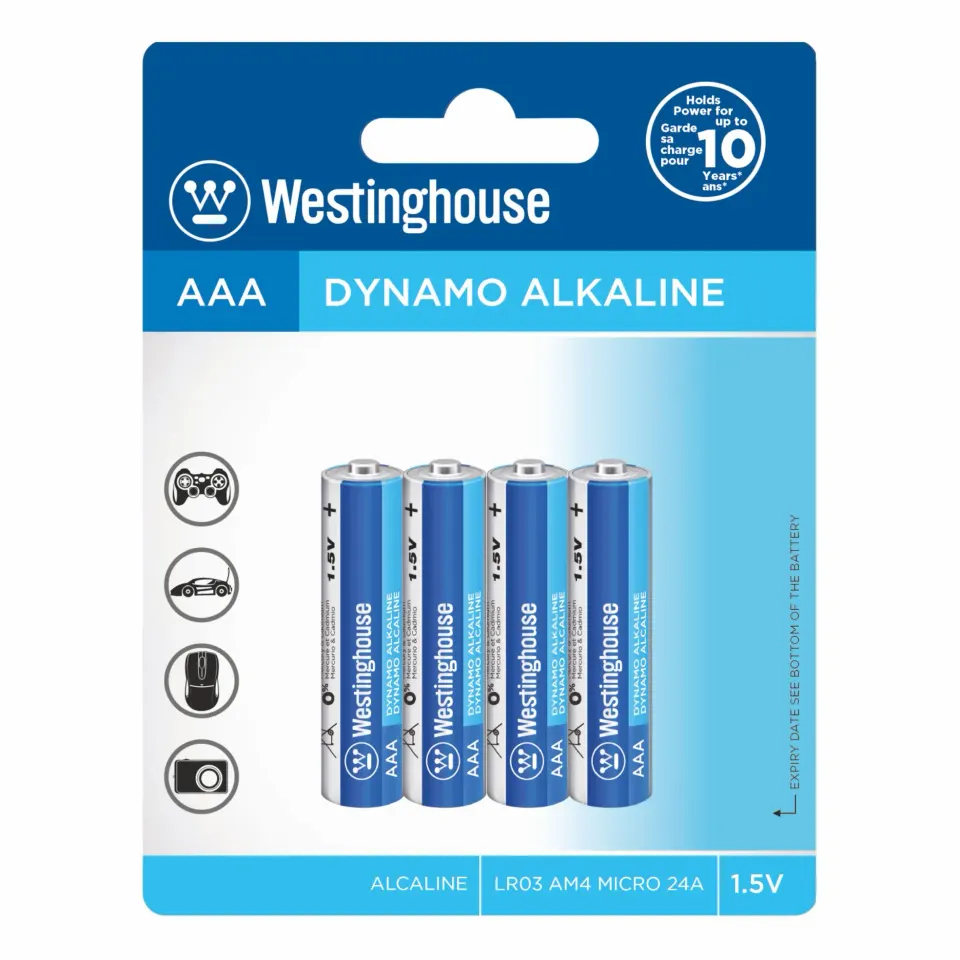 LR03-BP4 | Dynamo Alkaline – AAA – Blister 4pcs
