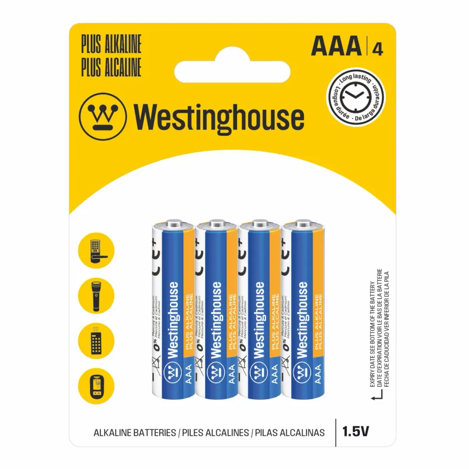 LR03-BP4N | Plus Alkaline – AAA – Blister 4pcs