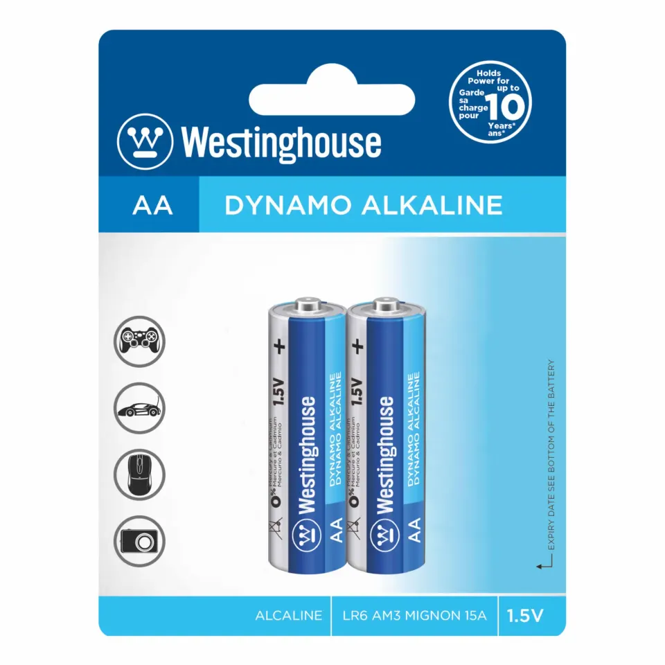 LR6-BP2 | Dynamo Alkaline – AA – Blister 2pcs