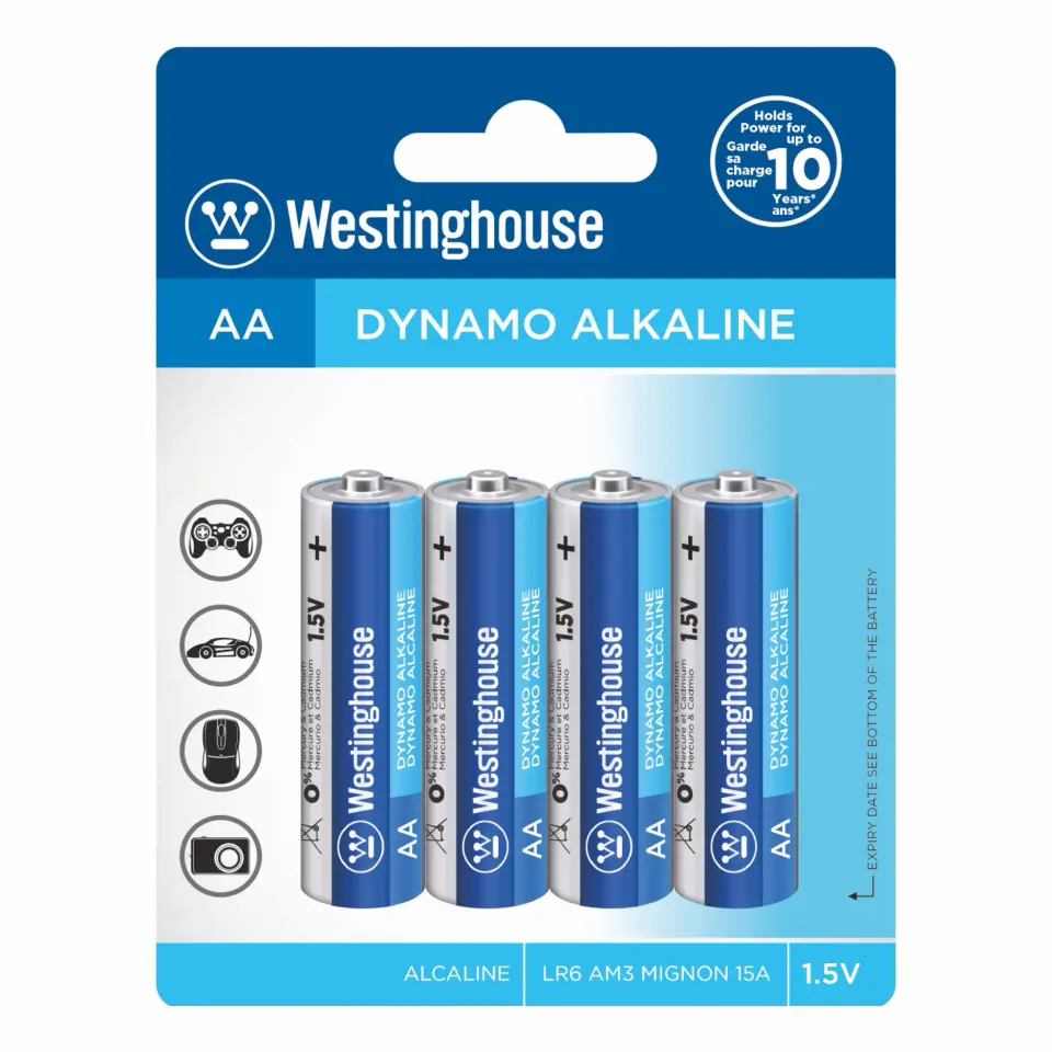 LR6-BP4 | Dynamo Alkaline – AA – Blister 4pcs