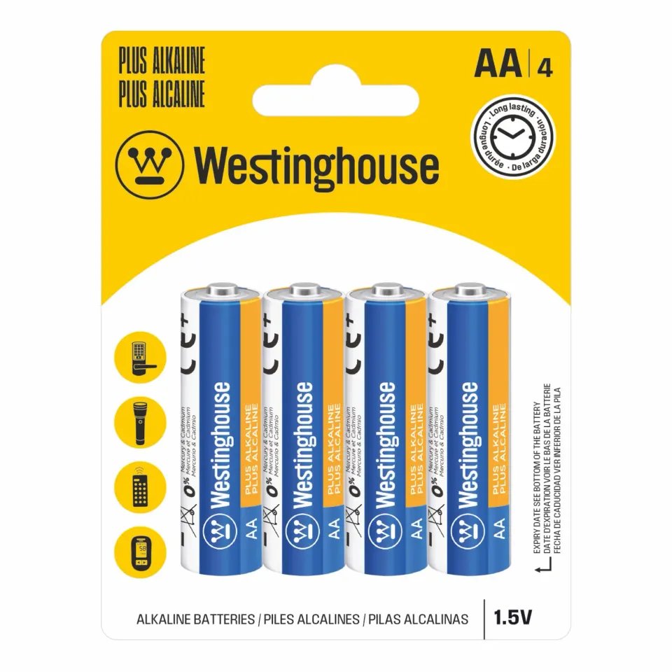 LR6-BP4N | Plus Alkaline – AA – Blister 4pcs