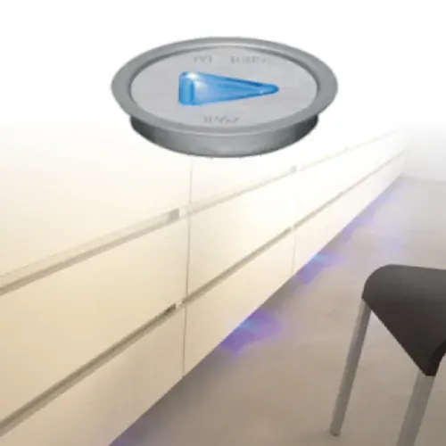 ΕΥΕLED® ΠΟΡΕΙΑΣ ΣΕΤ 5 ΜΟΝΑΔΕΣ ΣΩΜΑ: INOX – LED: 0,3W ΜΠΛΕ