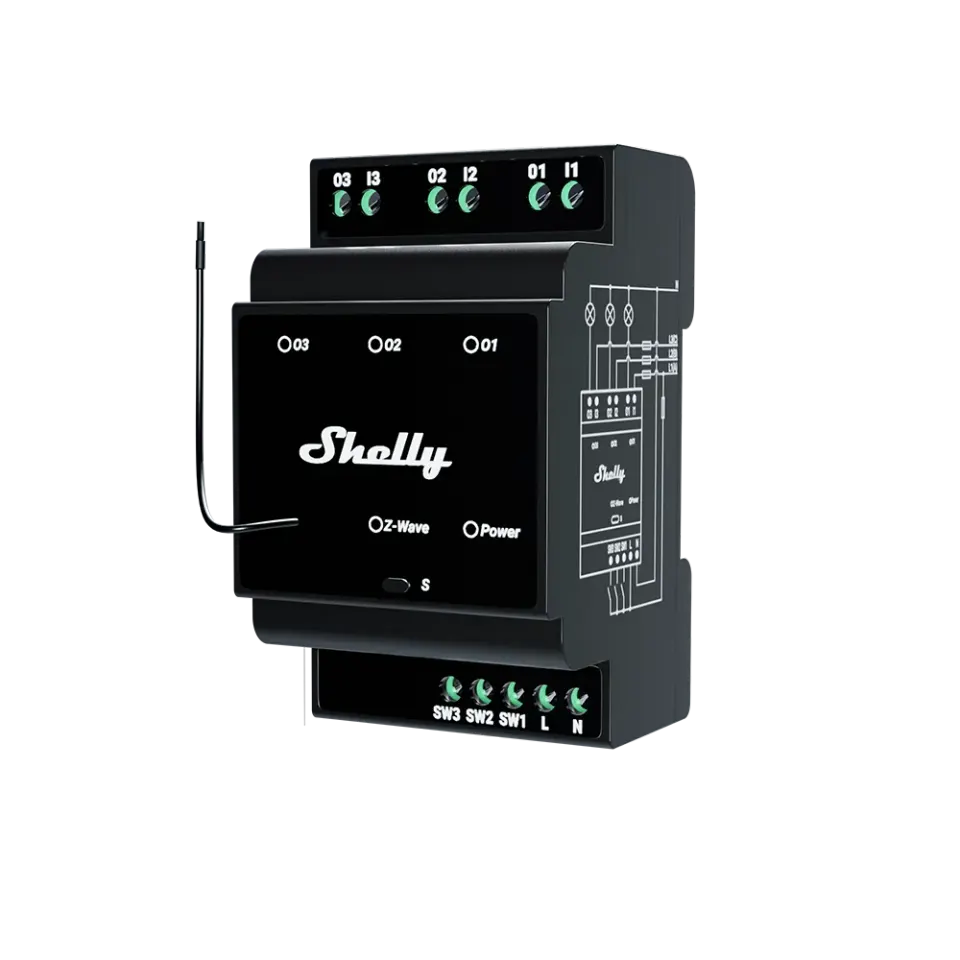 Shelly Wave PRO 3 – EAN 3800235269336