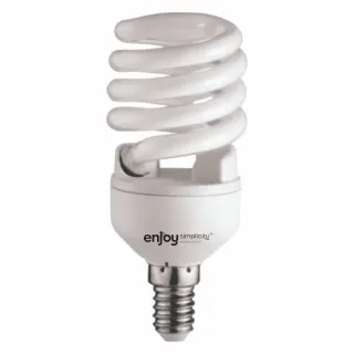 T2 extra slim spiral | 11W(>49W)Ε14 | 6500k | 564lm | {enjoysimplicity}™
