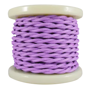 Textile Cable Τwist 2×0.75mm²- ρολλό 10mt – ΜΩΒ