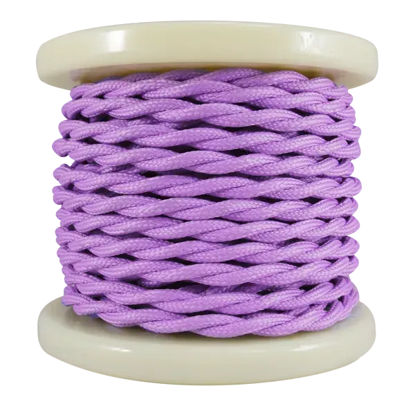 Textile Cable Τwist 2×0.75mm²- ρολλό 10mt – ΜΩΒ