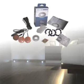 ΕΥΕLED® ΠΟΡΕΙΑΣ ΣΕΤ 5 ΜΟΝΑΔΕΣ ΣΩΜΑ:ΧΡΥΣΟ- LED:0,3W ΚΕΧΡΙΜΠΑΡΕΝΙΟ