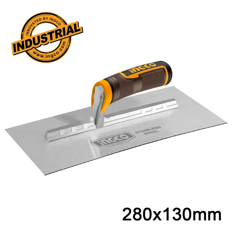 Σπάτουλα Πλακιδίων Ίσια INOX 280x130mm