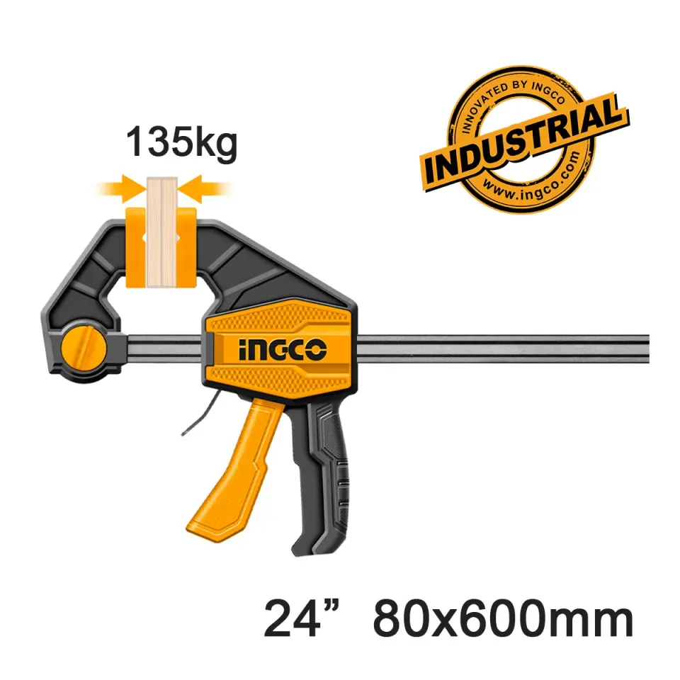 Σφιγκτήρας Μαραγκών Αυτόματος 24″ 80x600mm 135kg