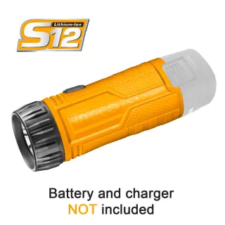Φακός Μπαταρίας 12V Li-Ion SOLO 100 lumens